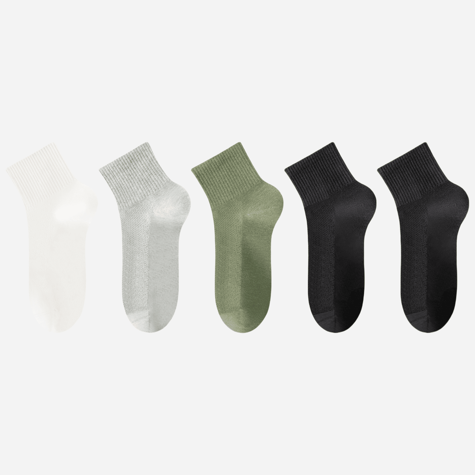 Men's Air-Mesh Ventilated Socks-5 Pack