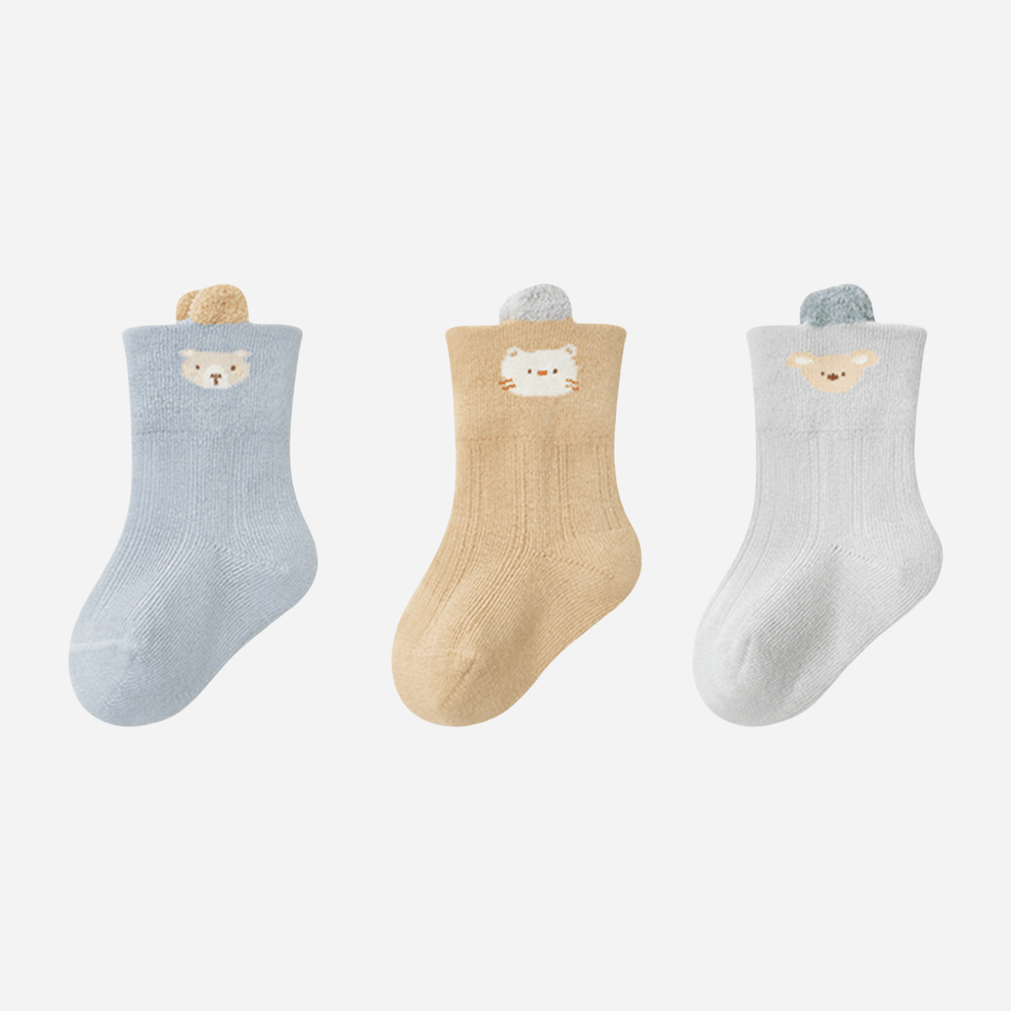 Babies Sugar Puff Socks-3 Pack - Weavasocks