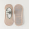 Women's Mercerized 92% Cotton Pilates Socks - product photo showing secure grip comfort
