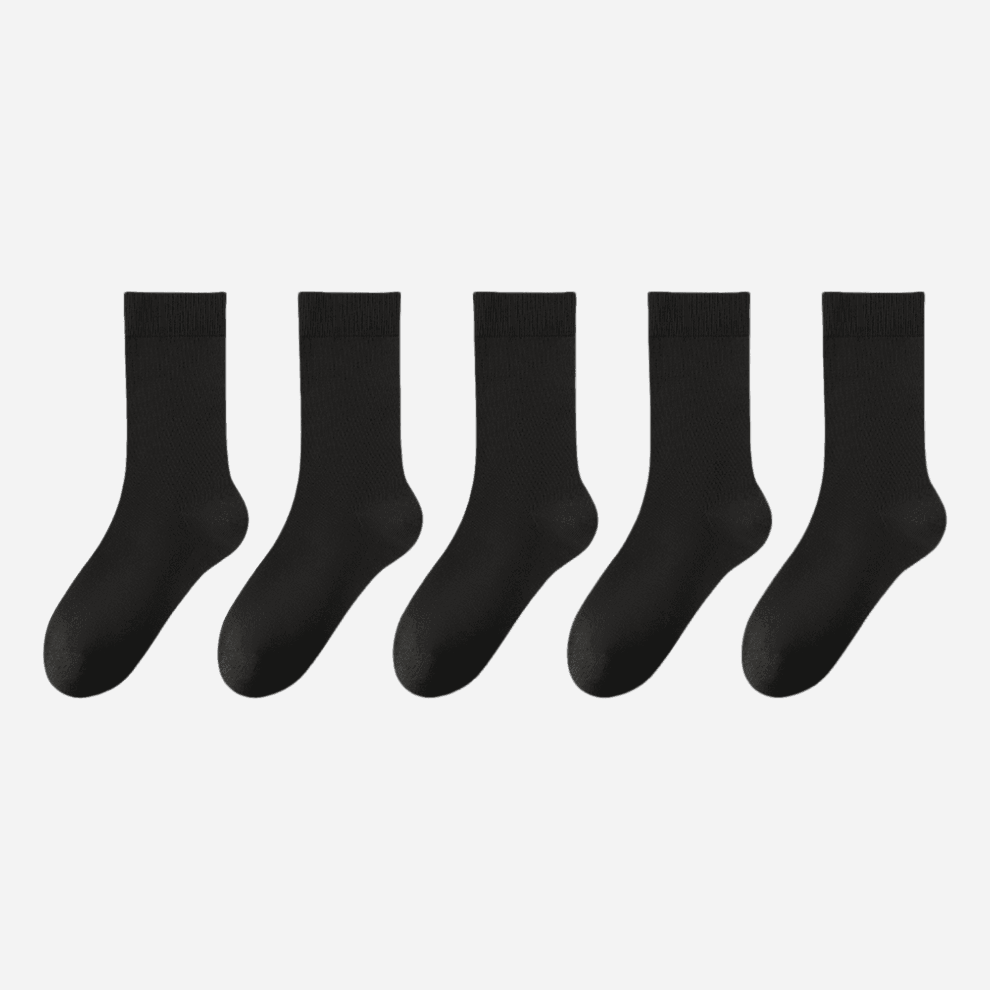 Men's Refined Fit Casual Crews-5 Pack