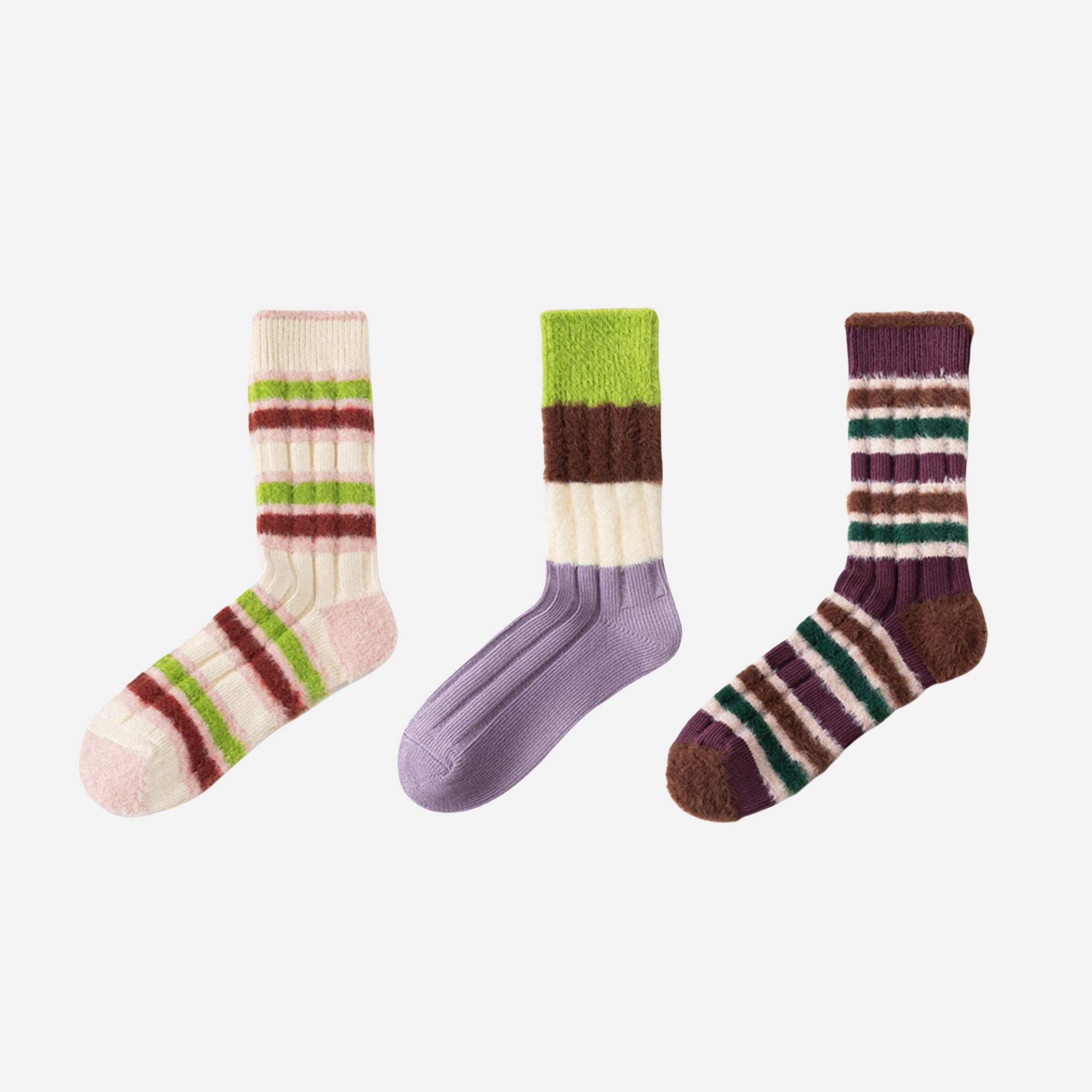 Women's The Retro Groove Socks-3 Pack
