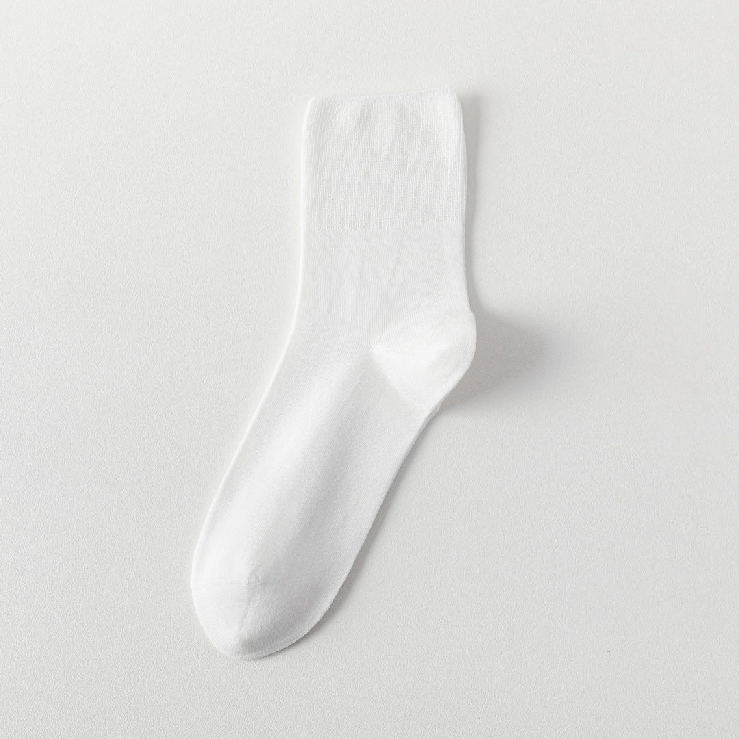 Women's 99% Cotton Ultra-Thin Non-Binding Summer Socks - product photo showing soft cotton comfort