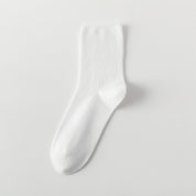 Women's 99% Cotton Ultra-Thin Non-Binding Summer Socks - product photo showing soft cotton comfort