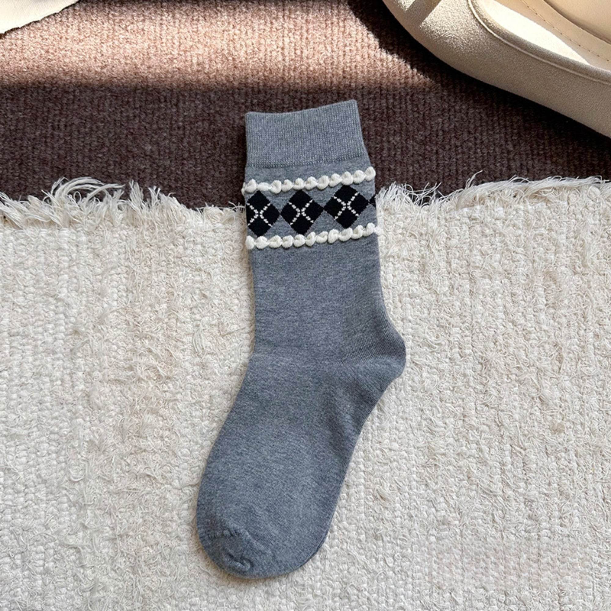 Women's Coquette Aesthetic Crew Socks - Single Pair