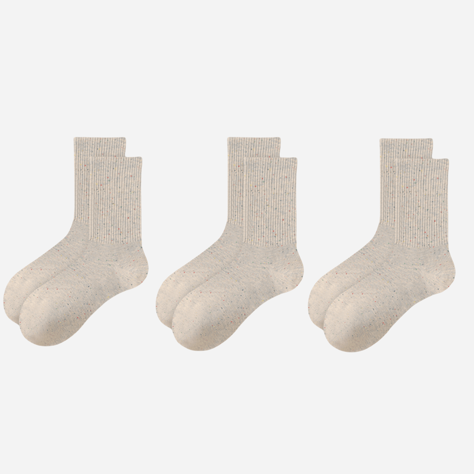 Women's The Funfetti Everyday Socks-3 Pack - Weavasocks