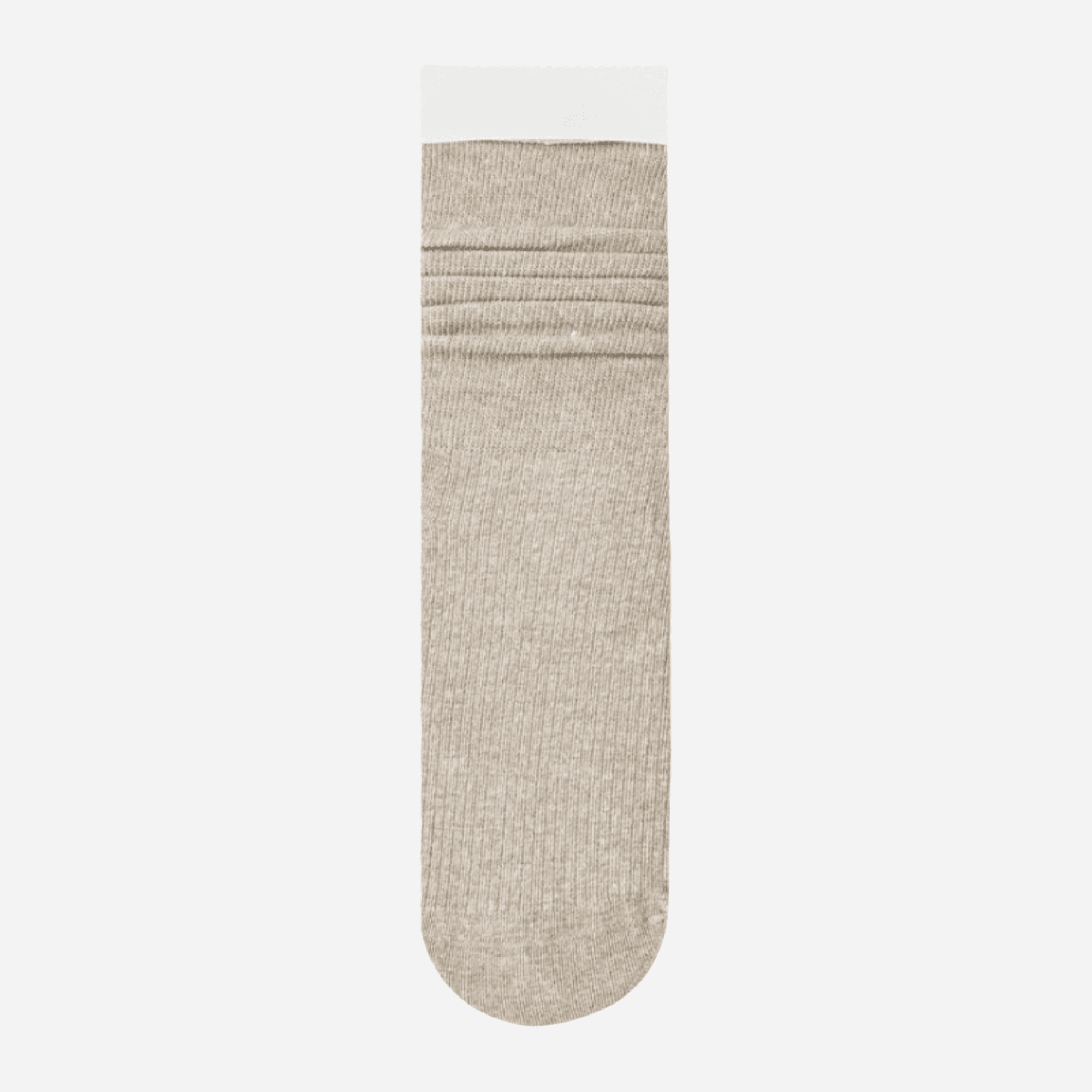 Women's Classic Ribbed Slouch Crew Socks - Single Pair