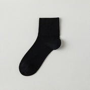 Women's 10% Mulberry Silk Ultra-Thin Cooling Quarter Socks - product photo showing seamless stretch comfort