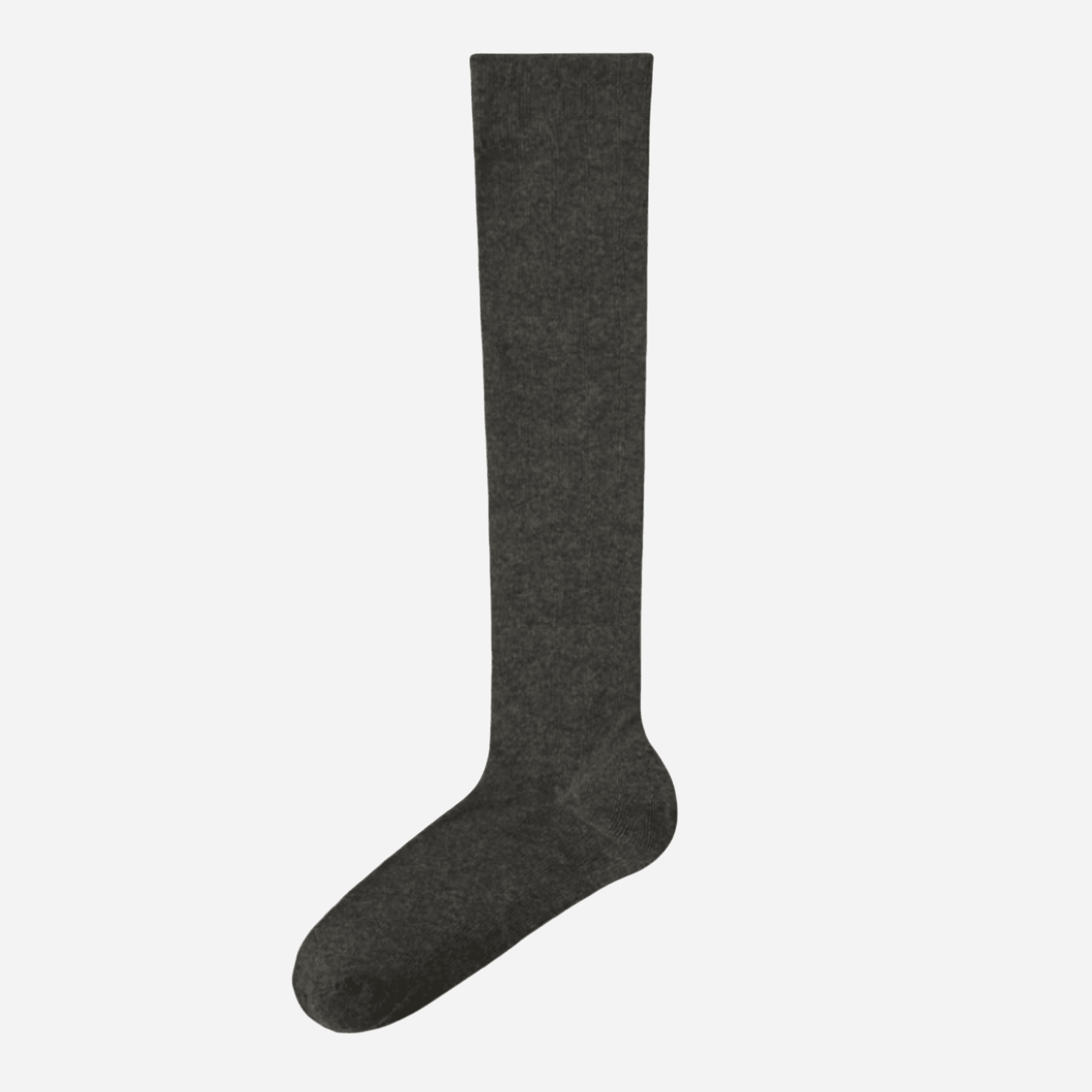 Women's Soft Combed Cotton Knee-High Socks - Single Pair