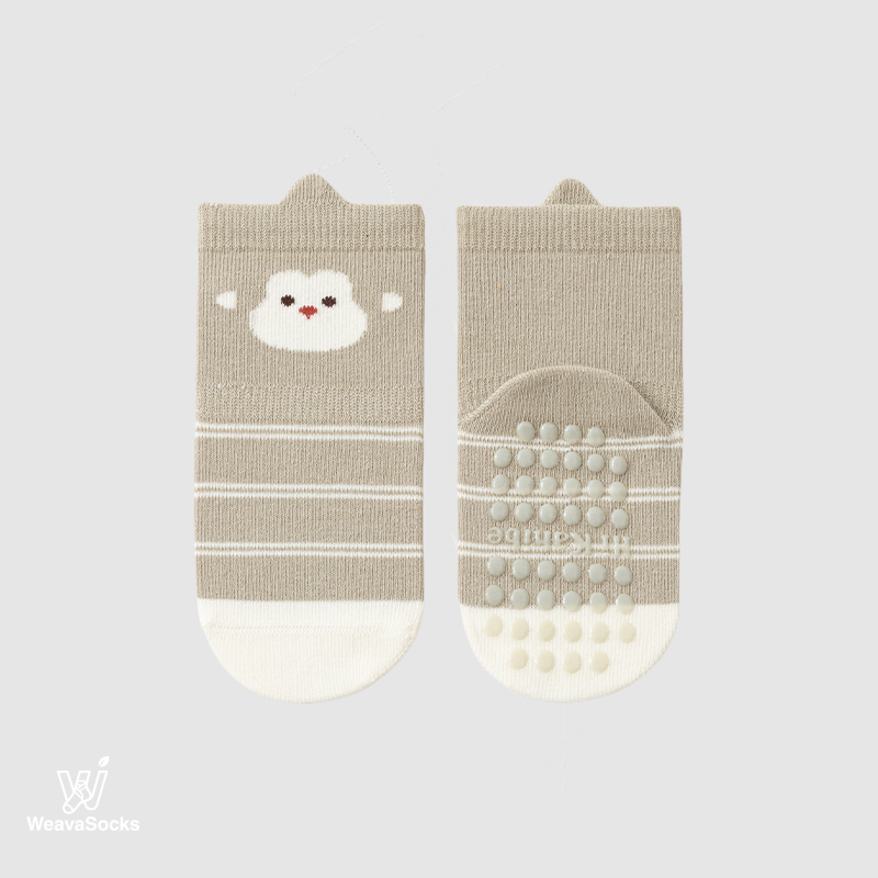 Babies' Animal Kingdom Grip Socks-1 Pack