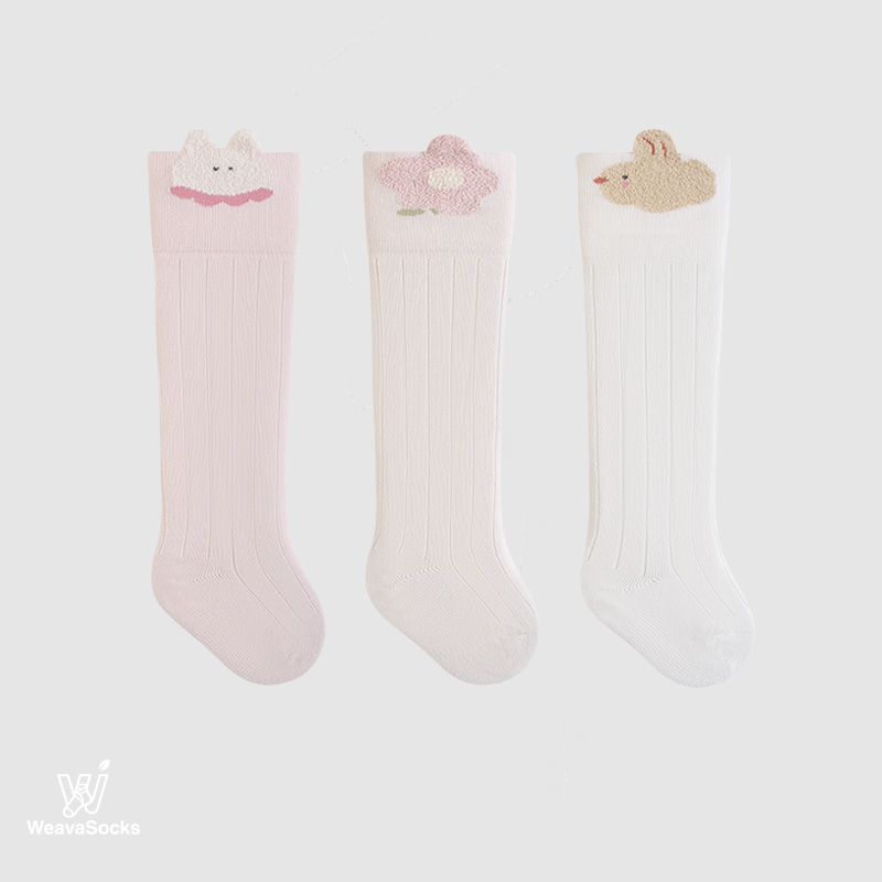 Babies' Over-the-Knee Socks-3 Pack