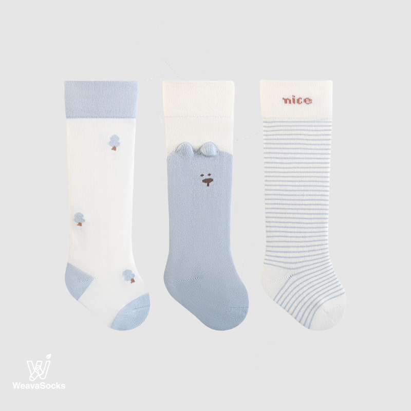 Babies' Sunshine & Sprouts Knee-Highs-3 Pack