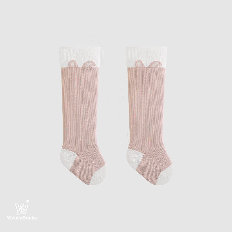 Babies' Color Block Over-the-Knee Socks for Kids-3 Pack