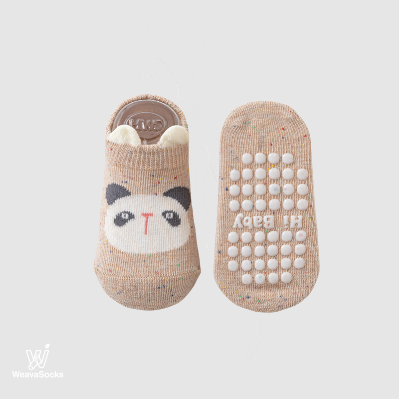 Babies' No-Show Grip Socks-1 Pack