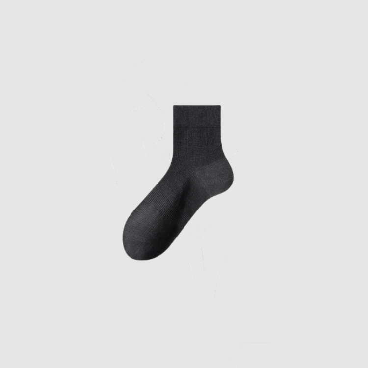 Men's Silk-Linen Ankle Socks-1 Pack
