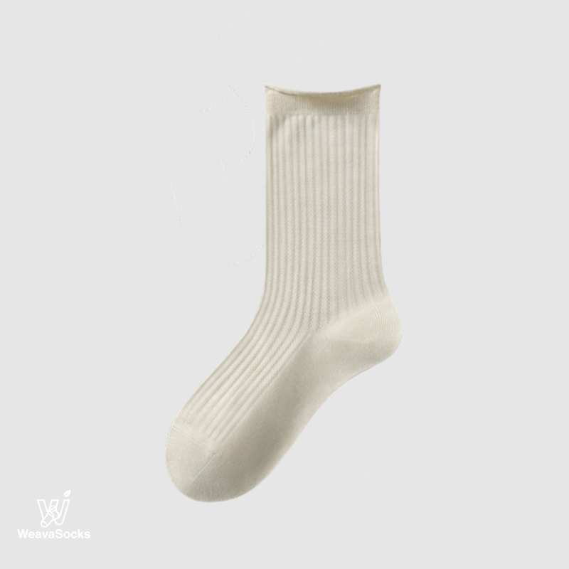Women's Silk Mid-Crew Socks-1 Pack
