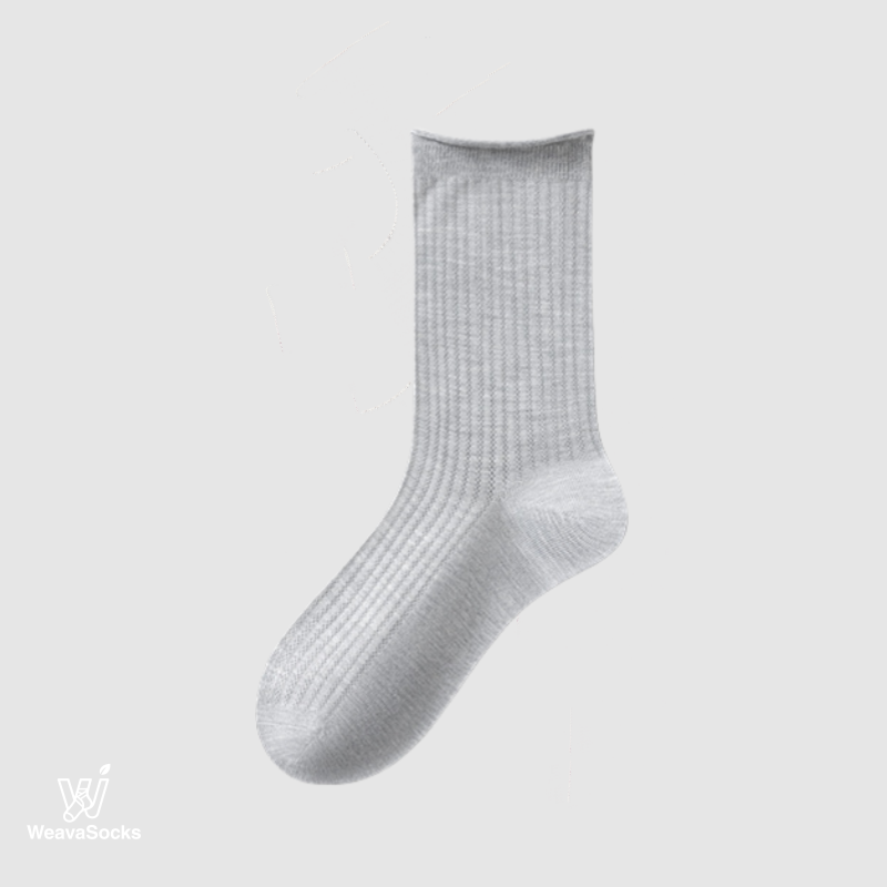 Women's Silk Mid-Crew Socks-1 Pack
