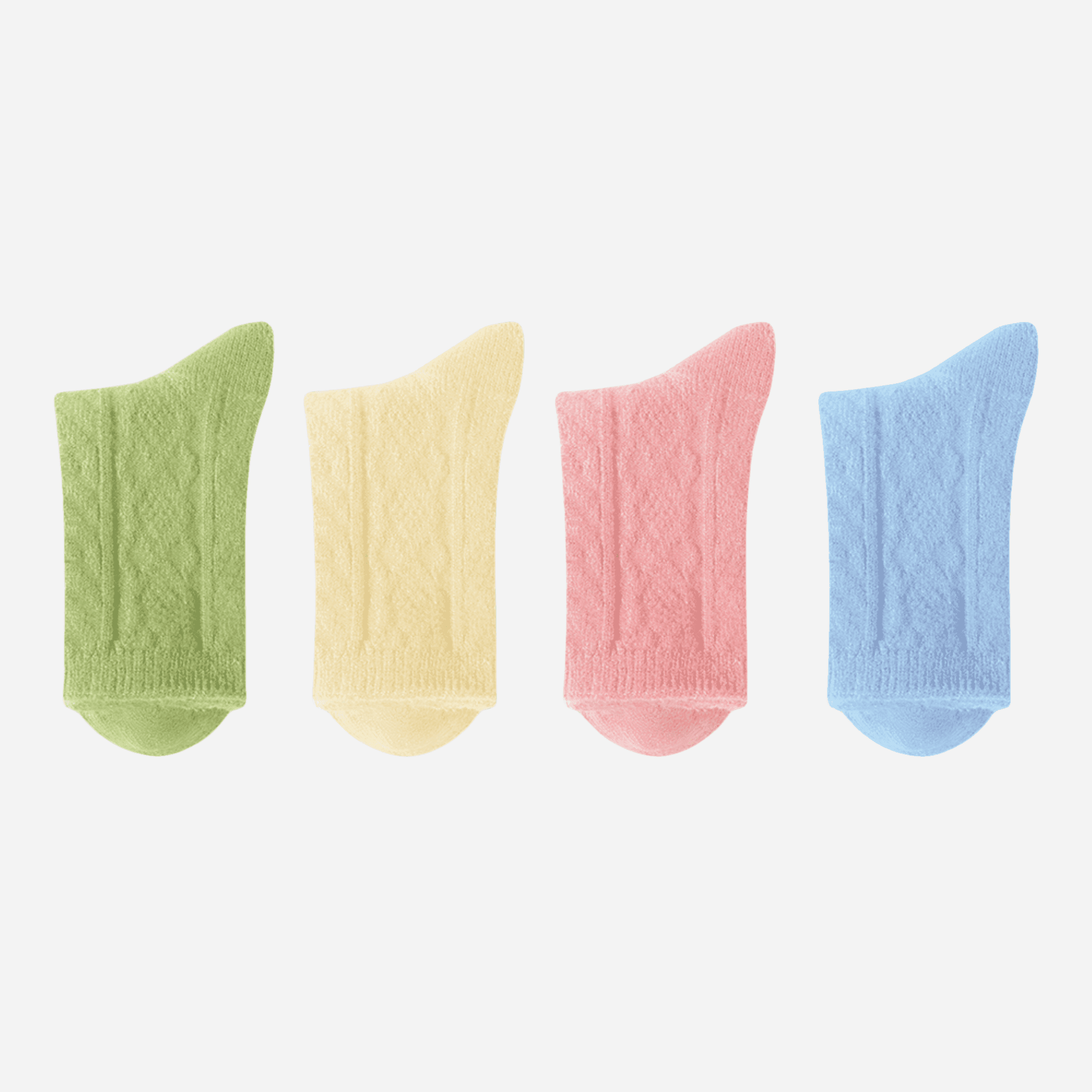 Women's The Plush Cable-Knit Socks-4 Pack