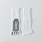 Women's Five-Toe Yoga Crew Socks - detail photo showing secure grip comfort