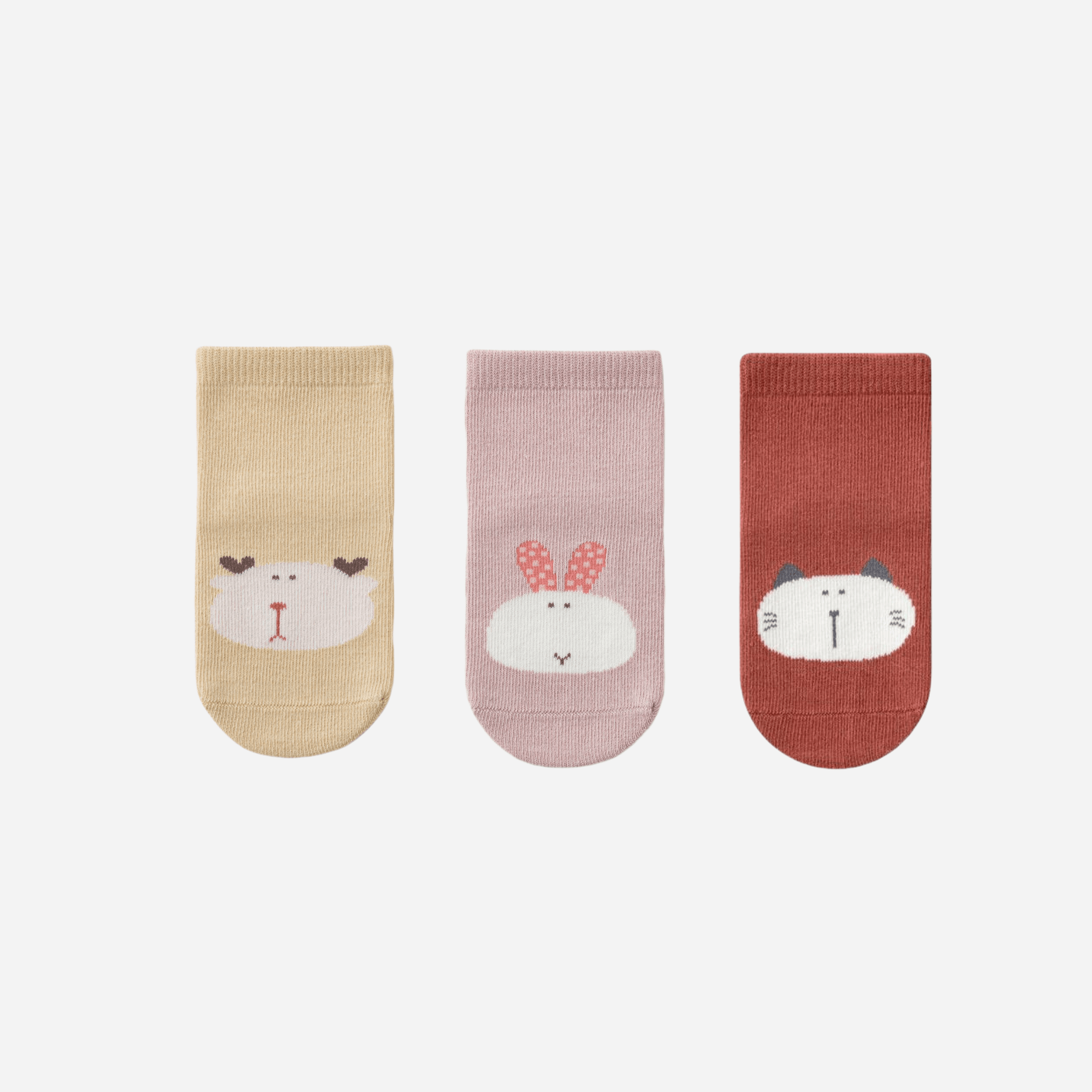 Babies' Cartoon Grip Socks-3 Pack - Weavasocks