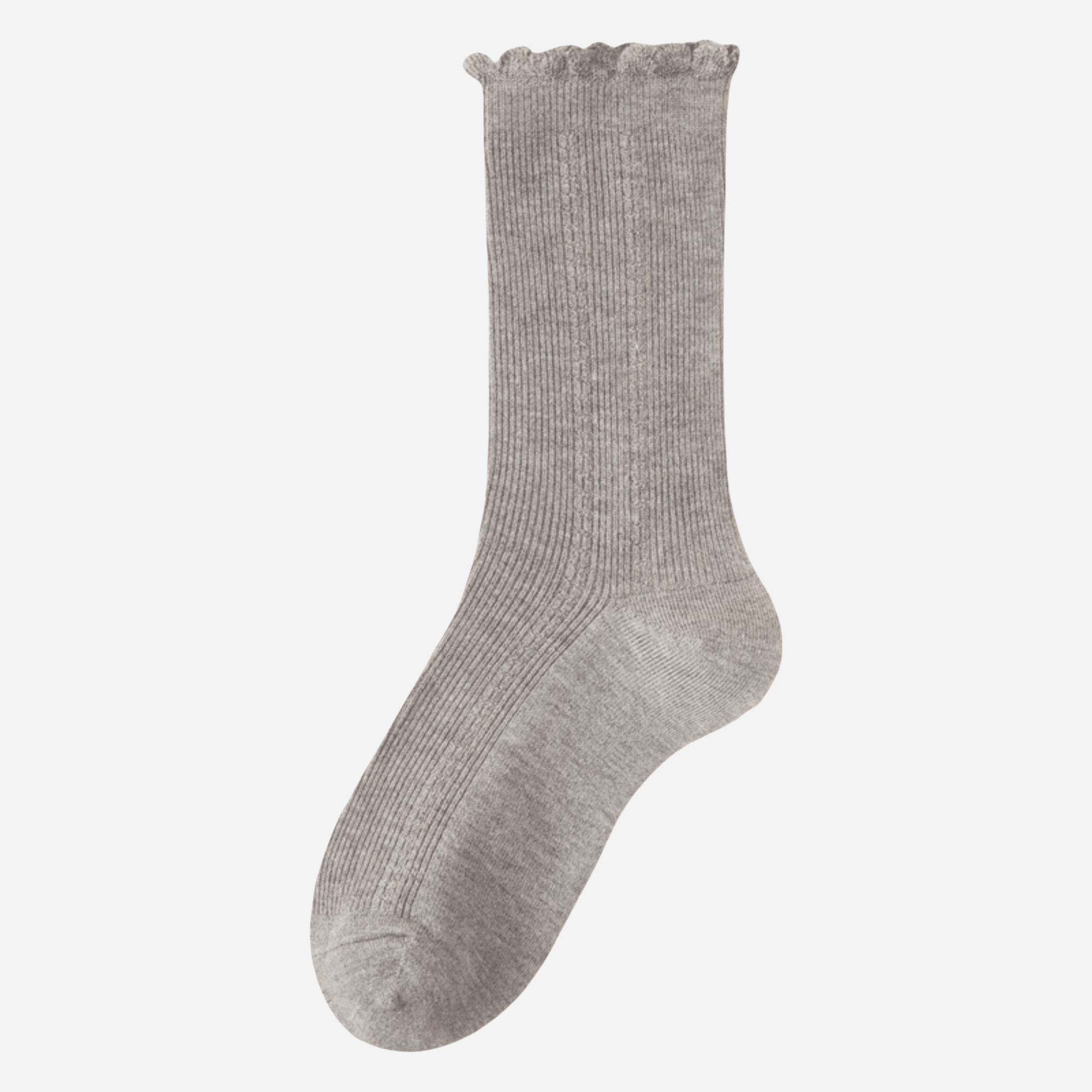 Women's Dainty Wool & Silk Knit Socks - Single Pair