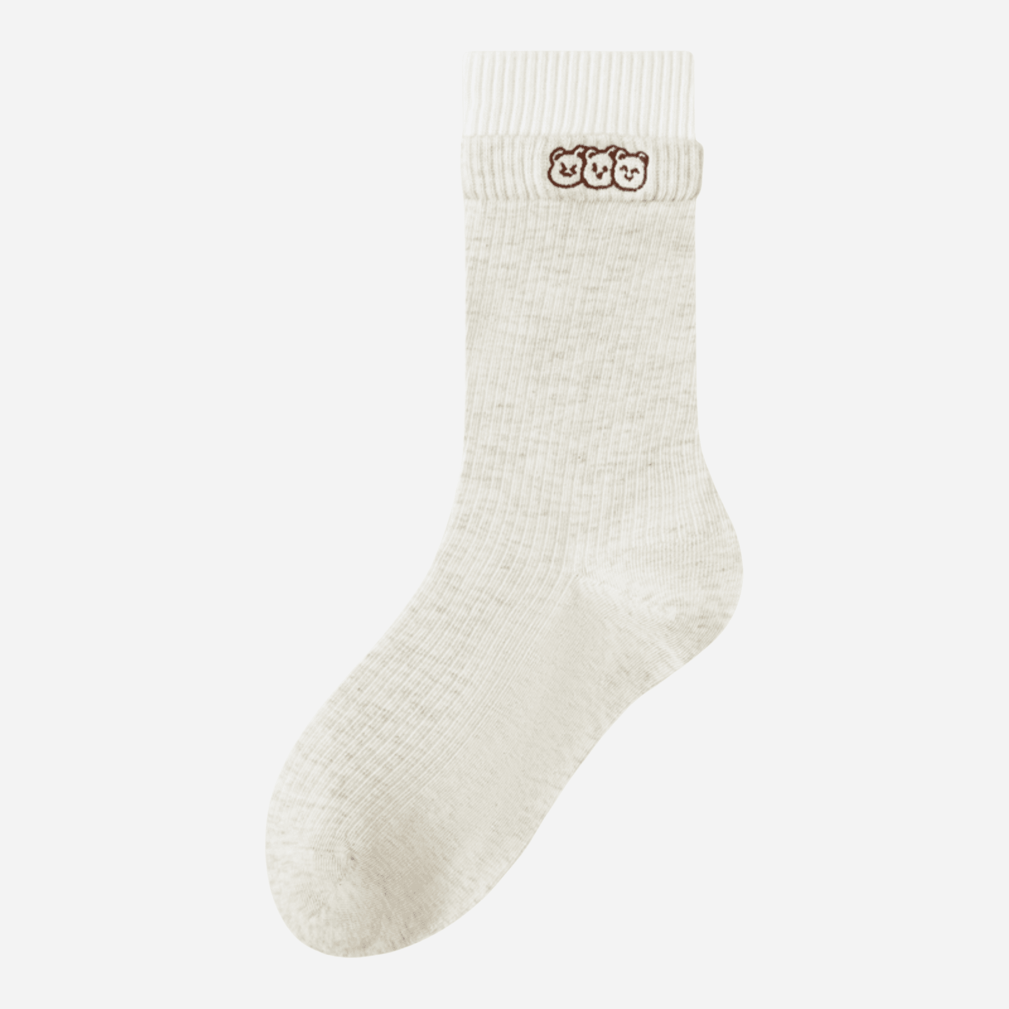 Women's Athleisure Ribbed Crew Socks - Single Pair
