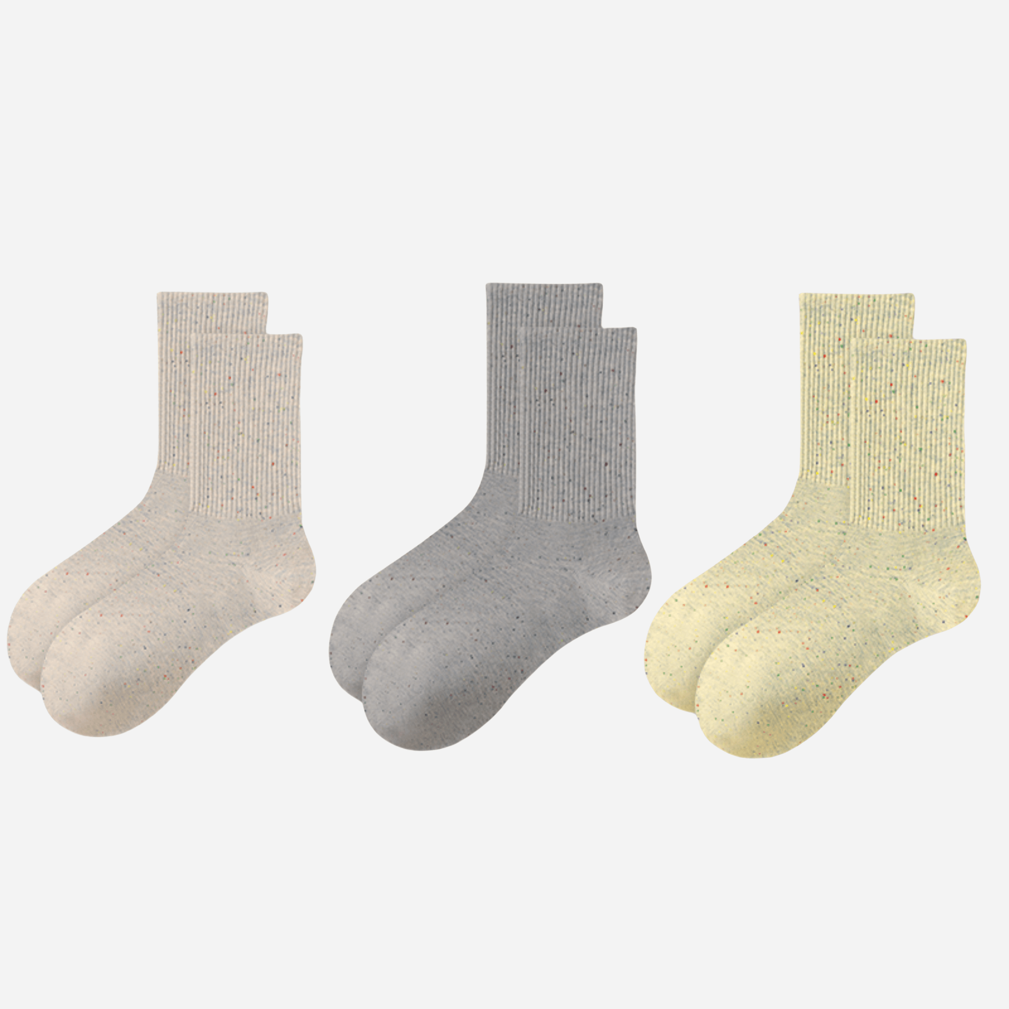 Women's The Funfetti Everyday Socks-3 Pack - Weavasocks
