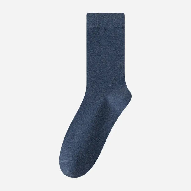 Men's Smooth-Knit Heathered Crew Socks