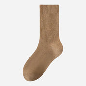 Men's Heathered Merino Wool Crew Socks