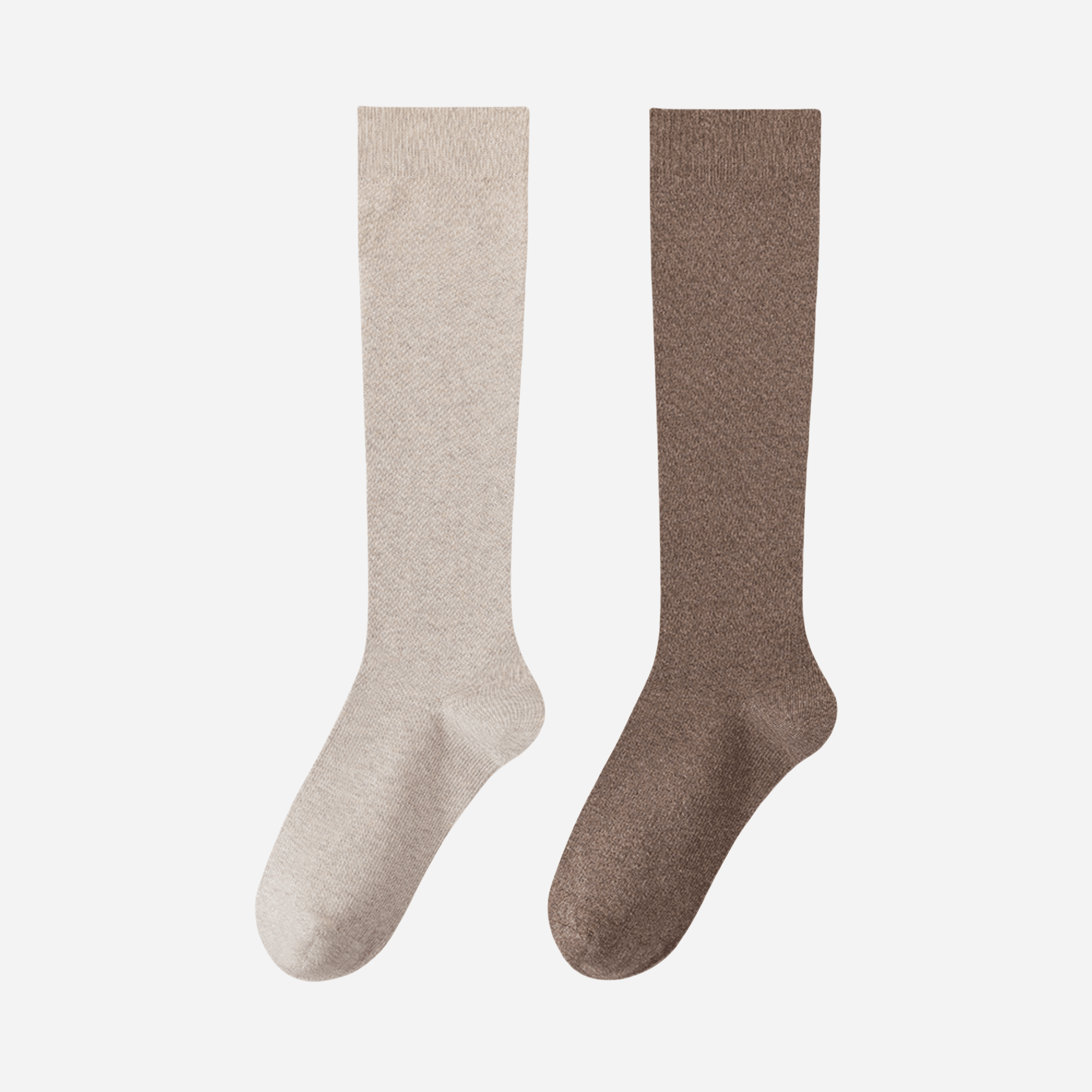 Women's Classic Knit Knee-High Socks - 2 Pairs