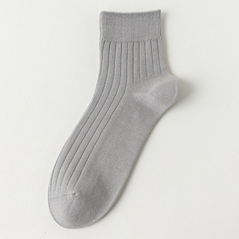 Men's 98% High-Cotton Non-Fading Quarter Socks