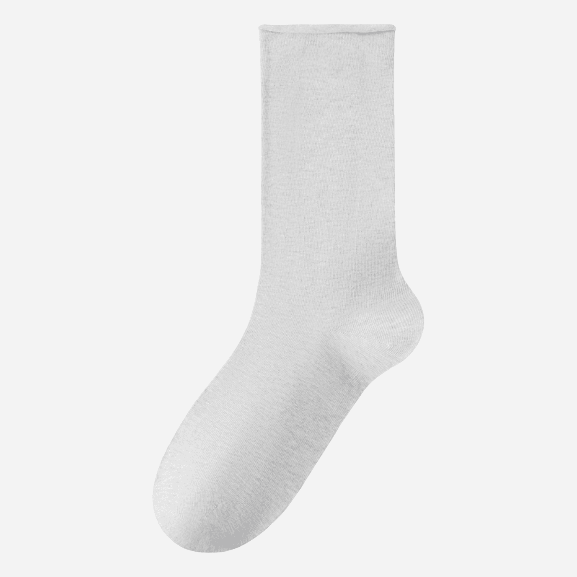 Women's Cloud-Soft Cotton Slouch Socks - Single Pair