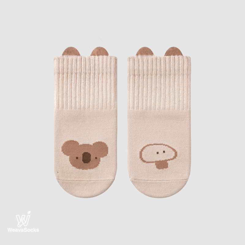 Babies' Cartoon Grip Socks-1 Pack
