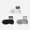 Men's Retro Stripe Ankle Socks-5 Pack - Weavasocks