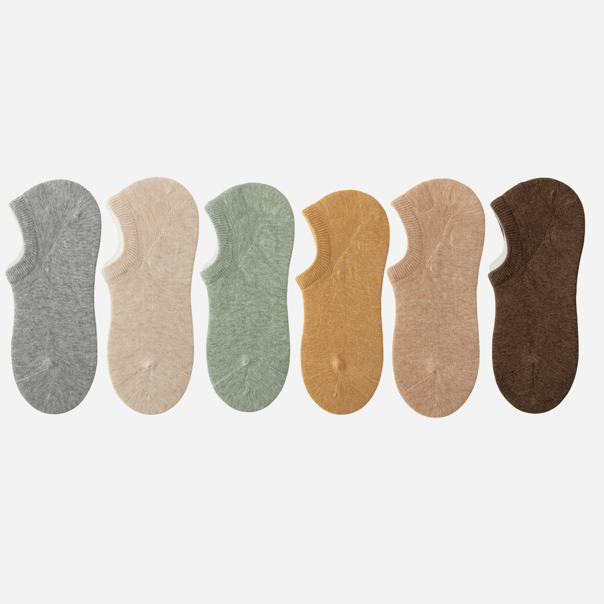 Women's Stay-Put No-Show Socks-6 Pack
