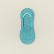 Women's Mulberry Silk & Modal Ultra-Thin No-Show Socks - product photo showing modal and mulberry silk comfort