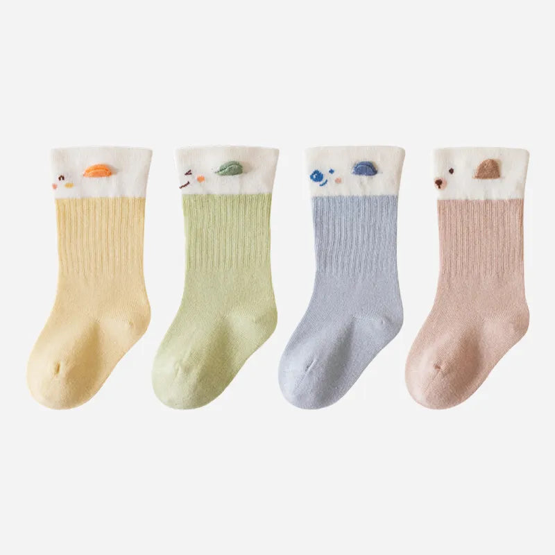 Babies Feeling Friends Socks-4 Pairs