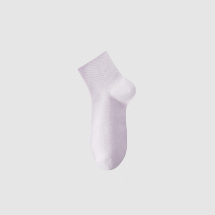Women's Cotton School Ankle Socks-1 Pack