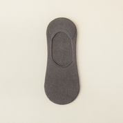 Men's Mulberry Silk & Modal Ultra-Thin No-Show Socks - product photo showing modal and mulberry silk comfort