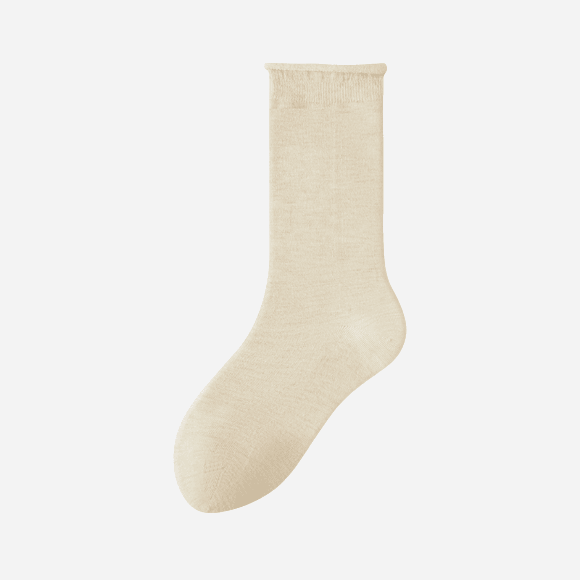 Women's Luxe Wool & Silk Slouch Socks - Single Pair