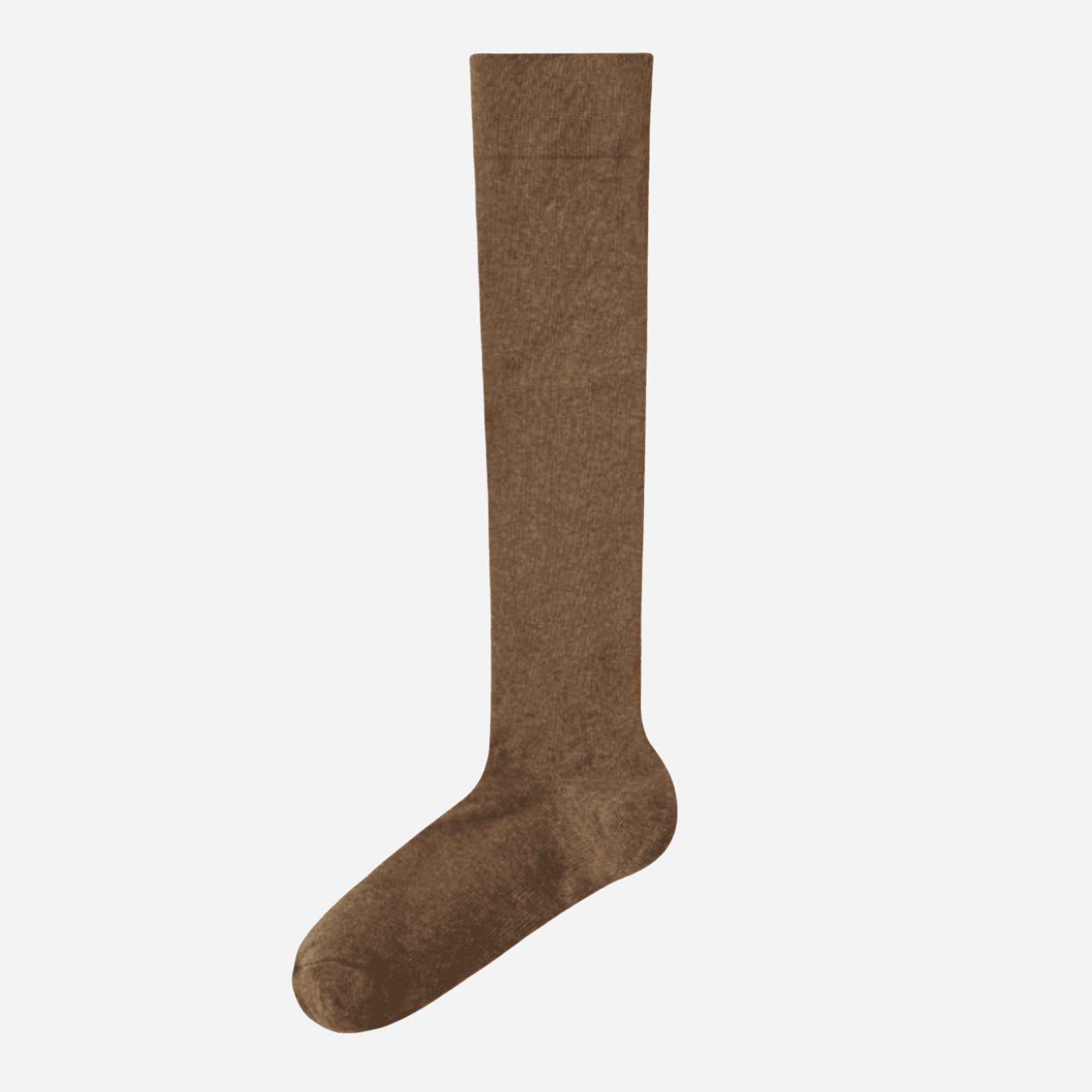 Women's Soft Combed Cotton Knee-High Socks - Single Pair