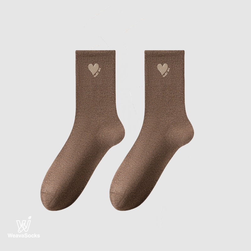 Women's Mini Heart Cotton Socks-1 Pack