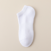 Women's 92% Cotton Terry Cushion Low Cut Socks - product photo showing cushioned comfort
