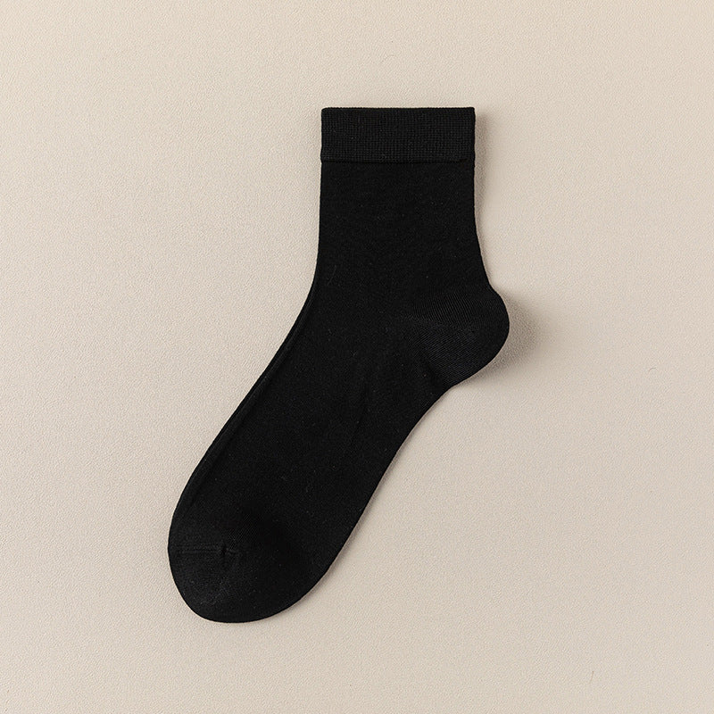 Men's Silk & Modal Ultra-Thin Cooling Quarter Socks