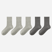 Men's Luxe Heather Knit Socks-5 Pack - Weavasocks