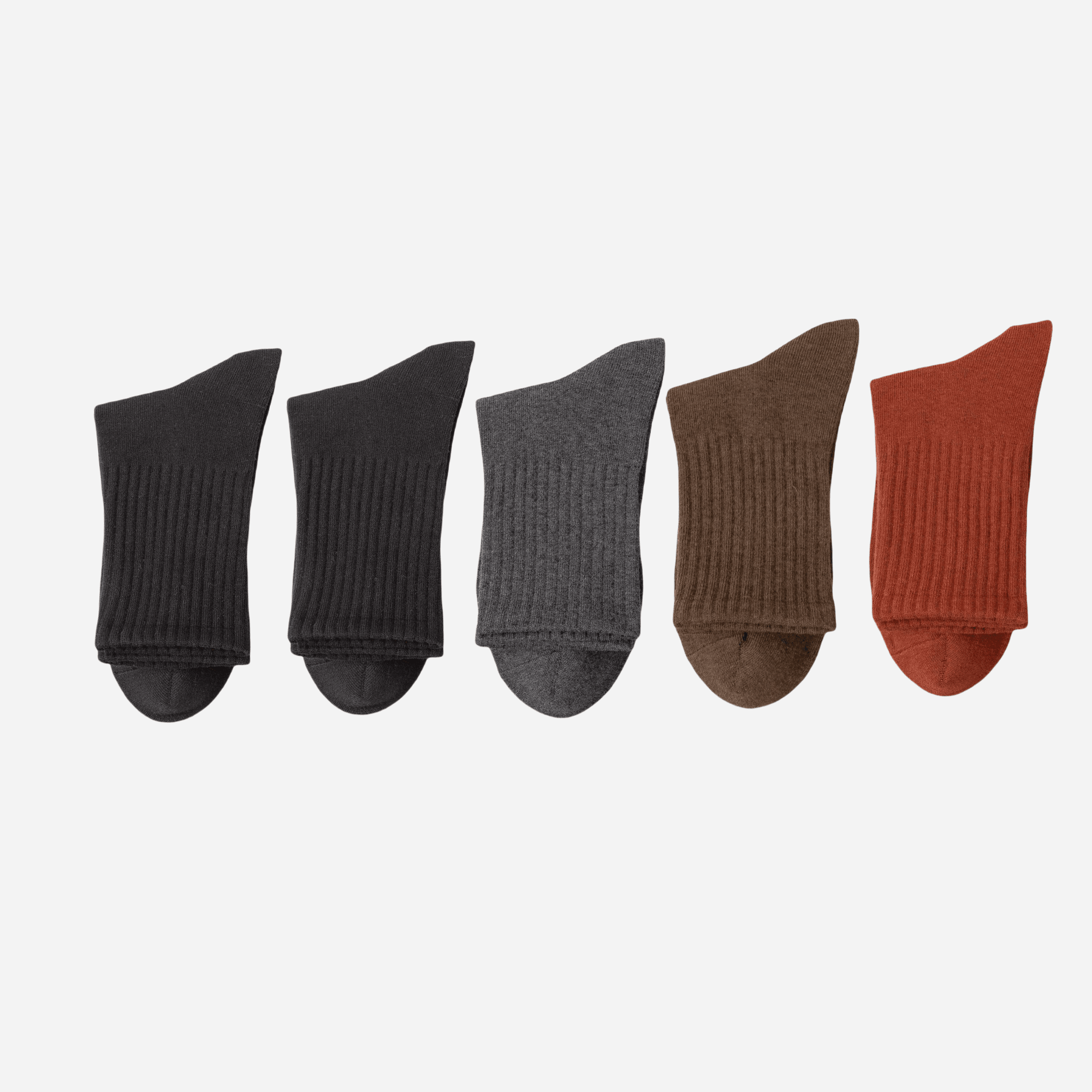 Women's Cozy Textured Knit Socks - 5 Pairs