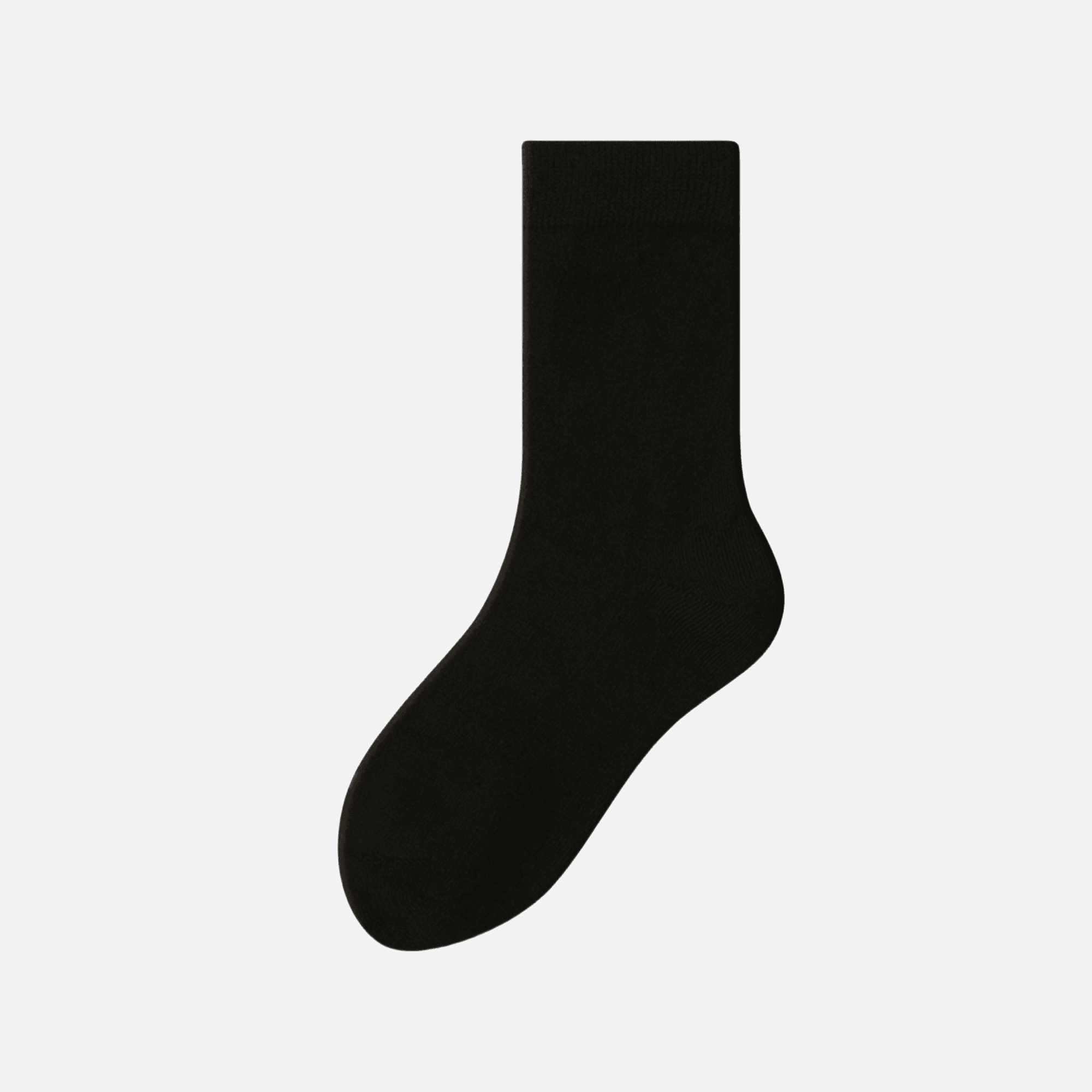 Women's Classic Ribbed Wool & Silk Socks - Single Pair