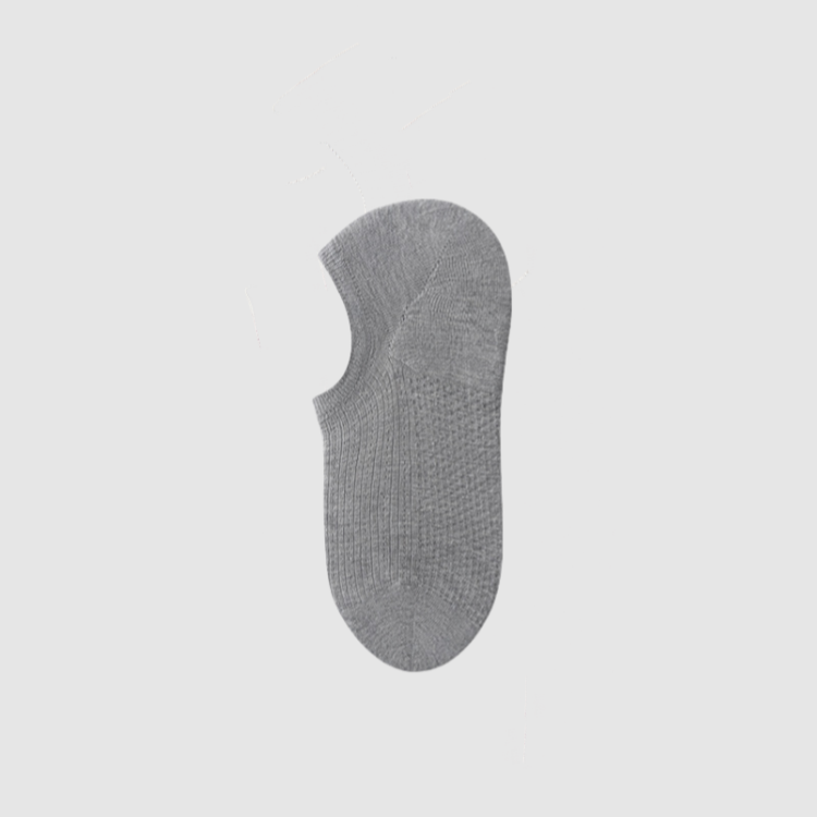 Men's Silk-Linen No-Show Socks-1 Pack