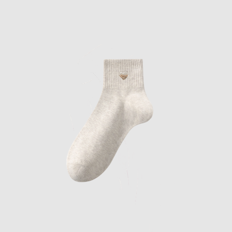 Women's Dopamine Heart Ankle Socks-1 Pack