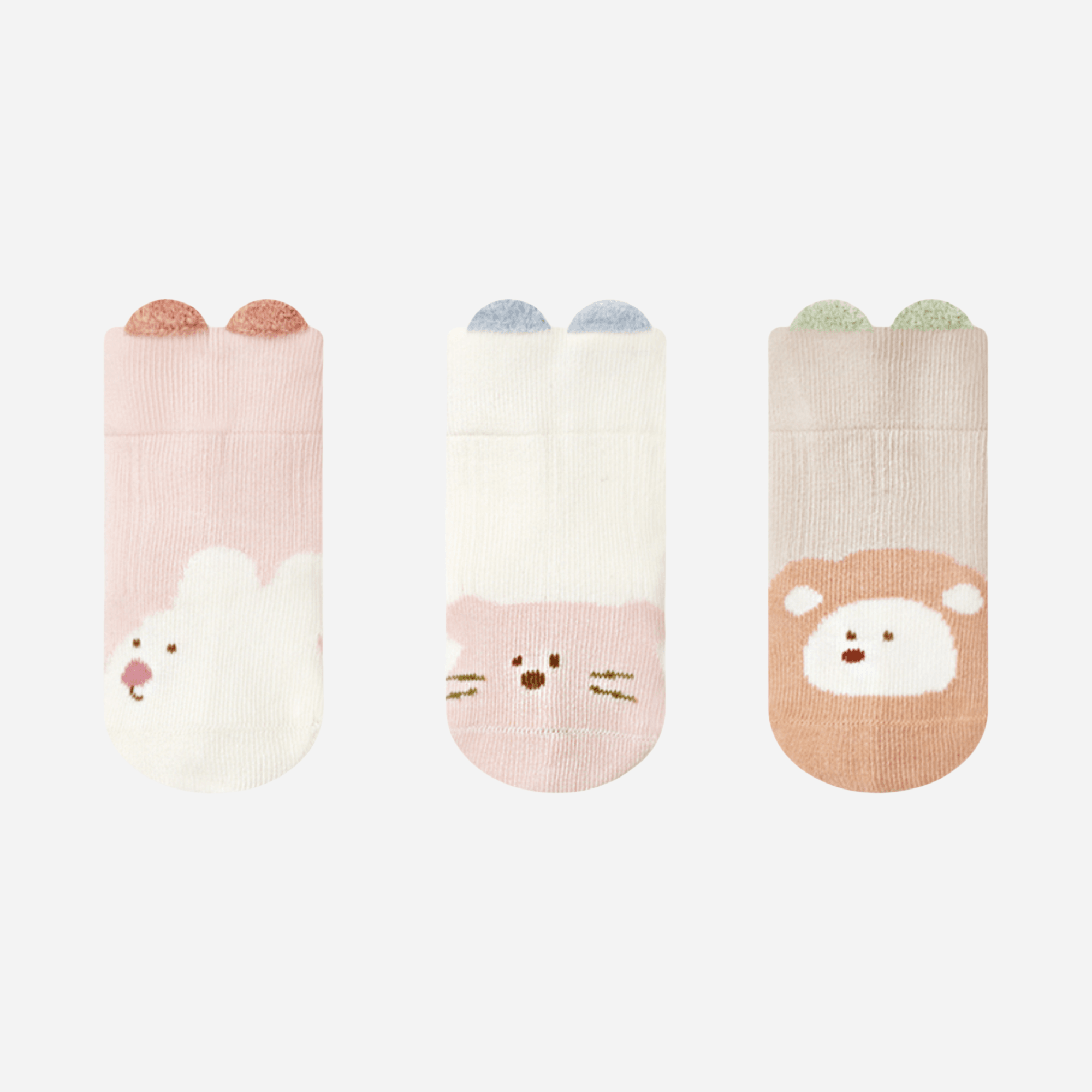 Babies' Non-Slip Socks for New Walkers-3 Pack - Weavasocks
