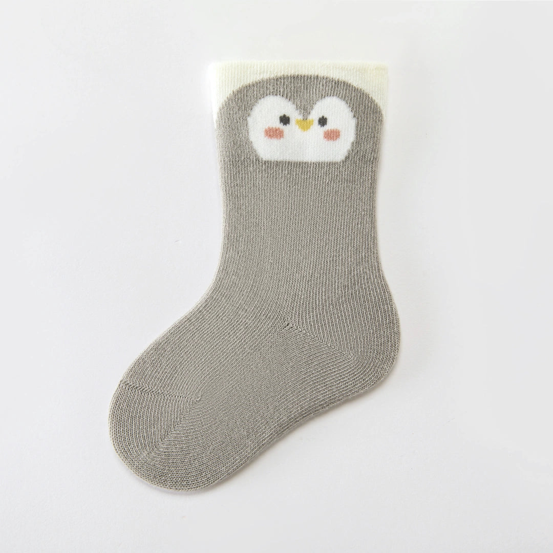 Baby’s Ultra-Soft Baby Cotton Animal Socks